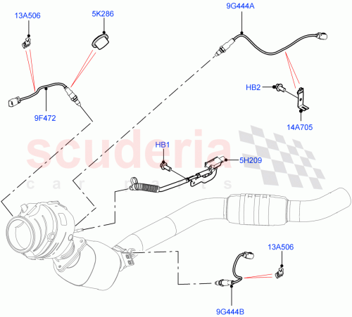 Part Diagram for Land Rover LR125299