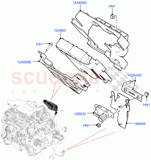 Part Diagram for Land Rover LR147217