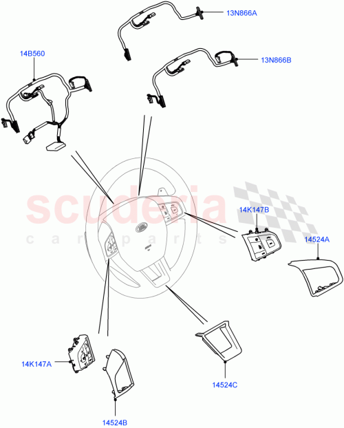 Part Diagram for Land Rover LR060846