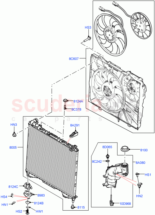 Part Diagram for Land Rover LR034571