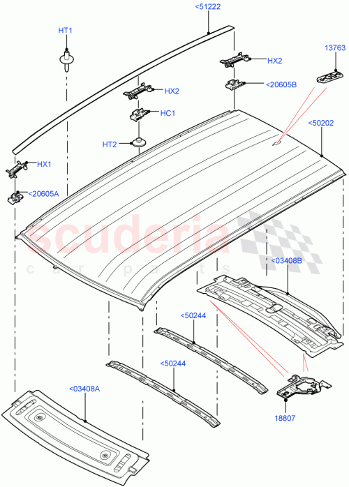Part Diagram for Land Rover LR128499