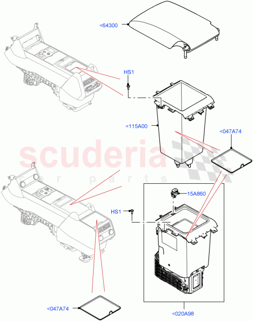 Part Diagram for Land Rover LR165272