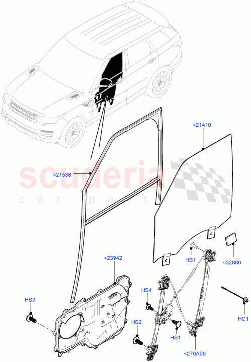 Part Diagram for Land Rover LR056336