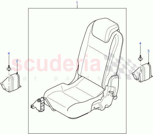 Part Diagram for Land Rover LR074027