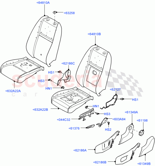 Part Diagram for Land Rover LR136510