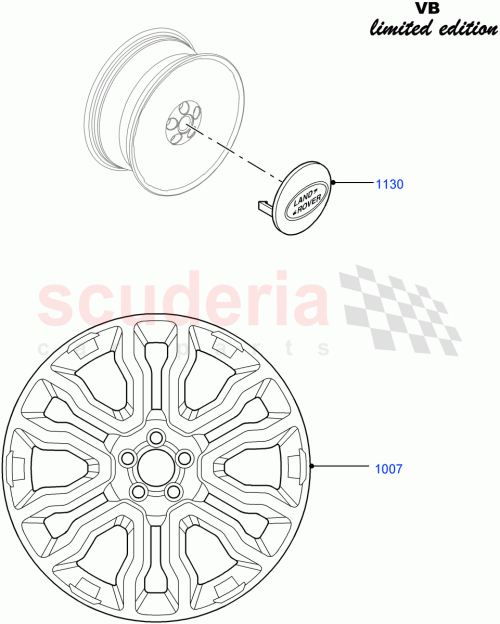 Part Diagram for Land Rover LR043647
