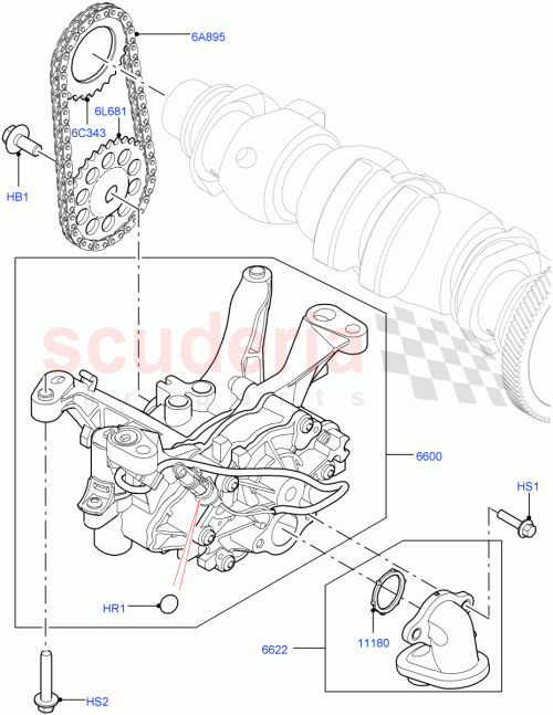 Part Diagram for Land Rover LR133904
