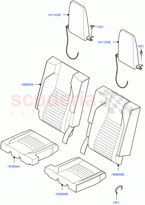 Part Diagram for Land Rover LR129891