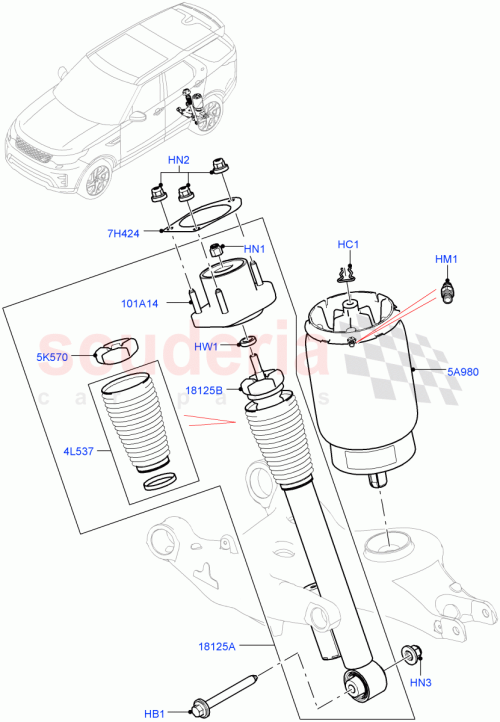 Part Diagram for Land Rover LR147028