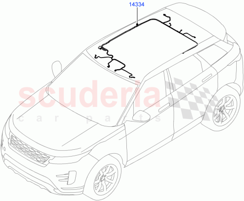 Part Diagram for Land Rover LR173600