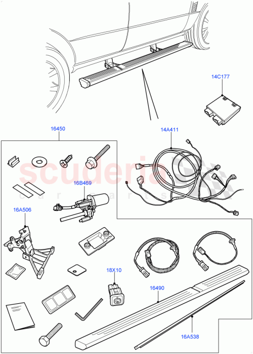 Part Diagram for Land Rover LR004809