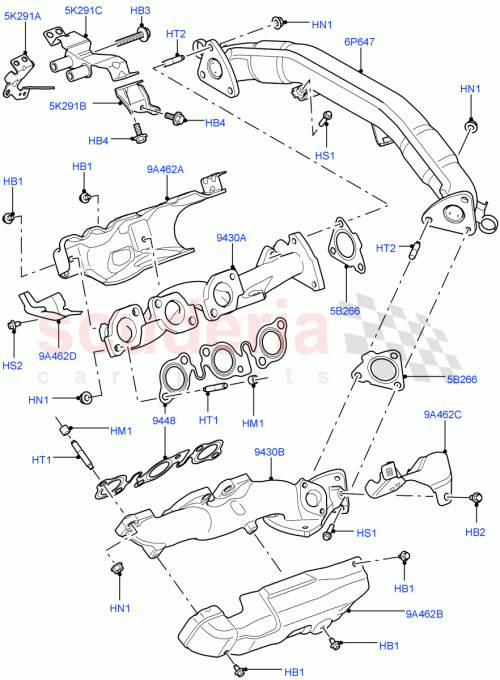Part Diagram for Land Rover LR046910