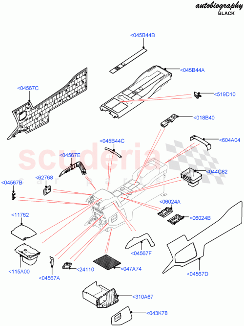 Part Diagram for Land Rover LR132747