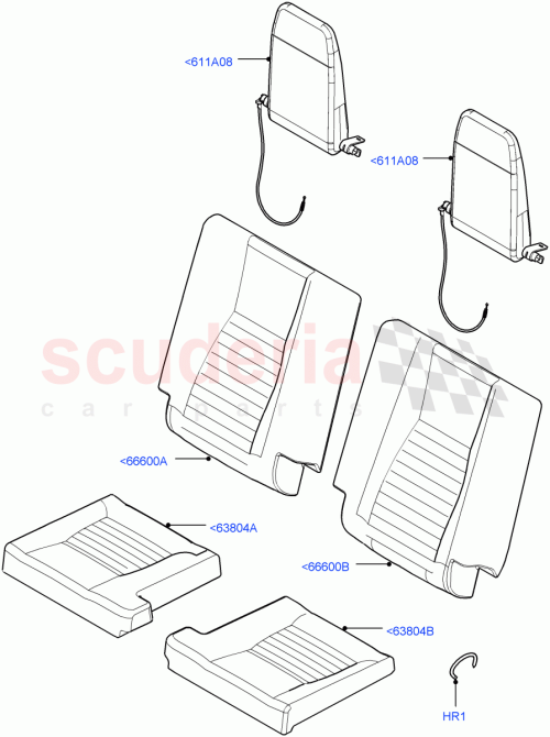 Part Diagram for Land Rover LR125139