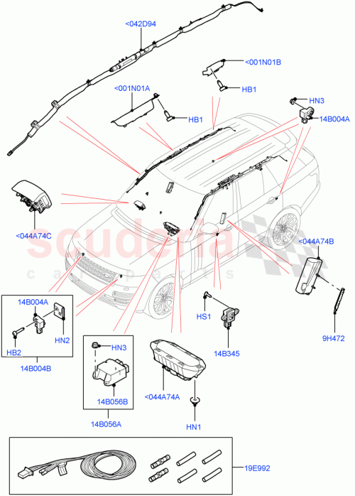 Part Diagram for Land Rover LR098385