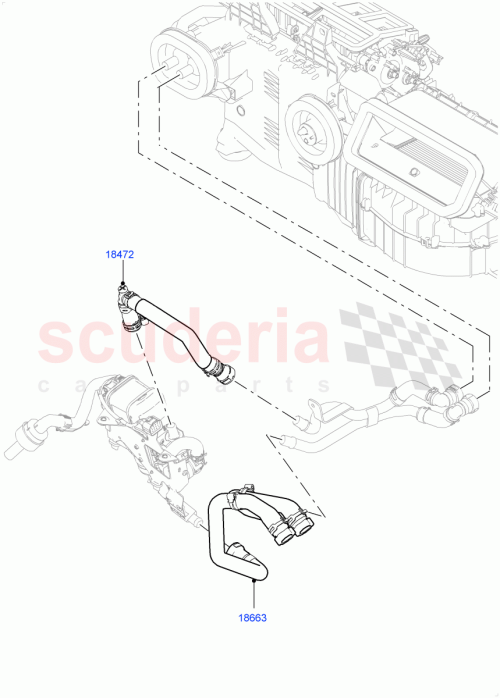 Part Diagram for Land Rover LR100019