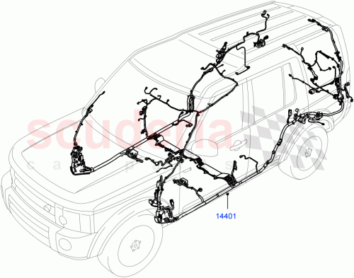 Part Diagram for Land Rover LR071590