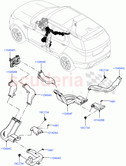 Part Diagram for Land Rover LR082135