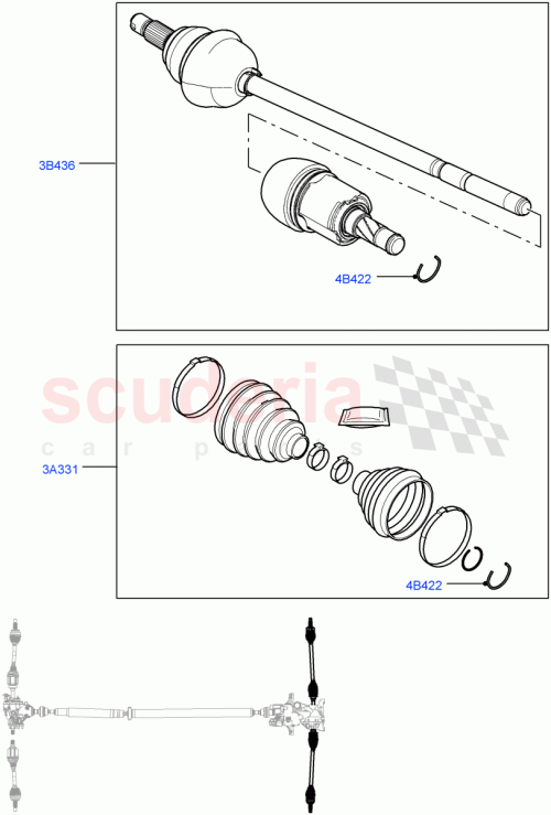 Part Diagram for Land Rover LR061904