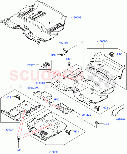 Part Diagram for Land Rover LR081416