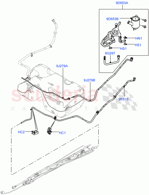 Part Diagram for Land Rover LR027068