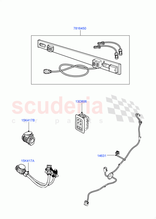 Part Diagram for Land Rover LR086833