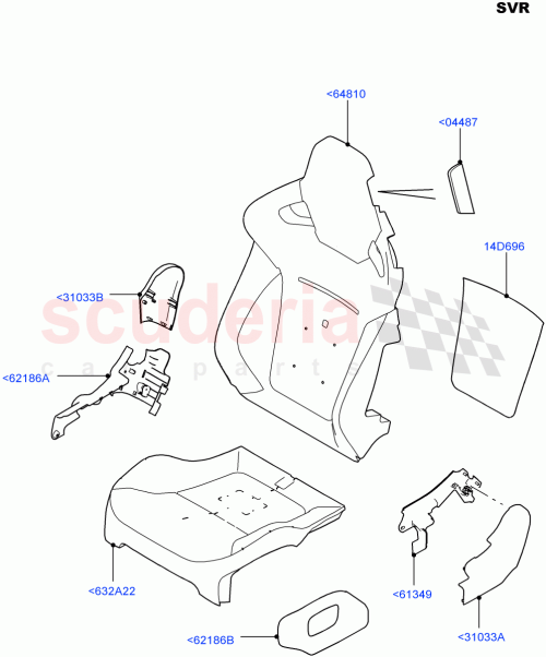 Part Diagram for Land Rover LR061878
