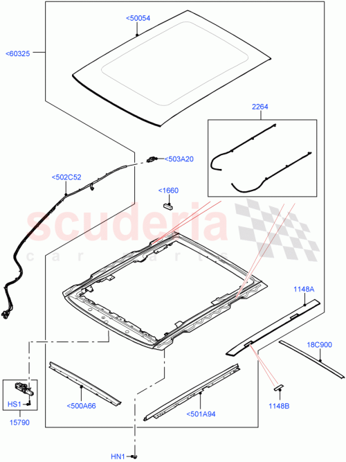 Part Diagram for Land Rover LR153479