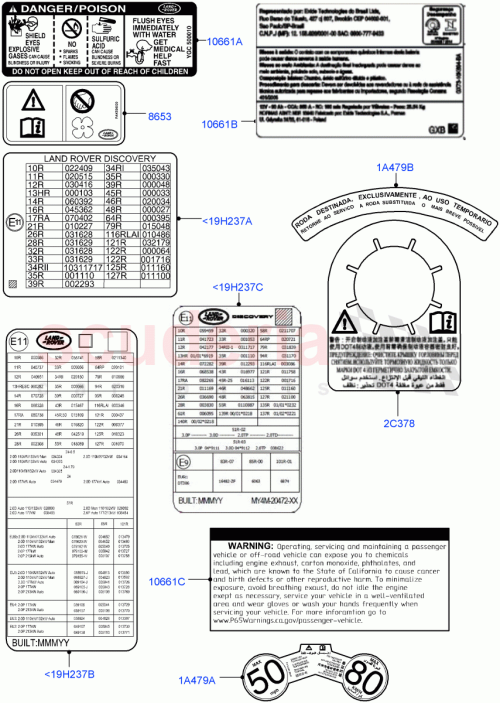 Part Diagram for Land Rover LR137082