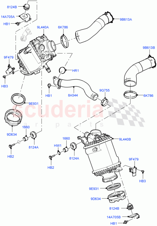 Part Diagram for Land Rover LR159341