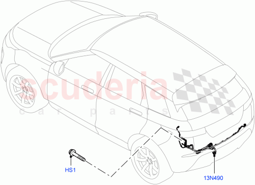 Part Diagram for Land Rover LR137203