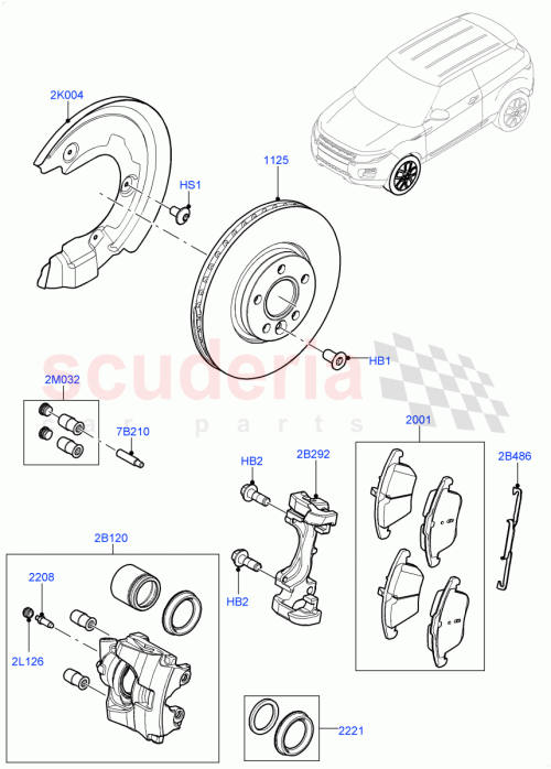 Part Diagram for Land Rover LR066998
