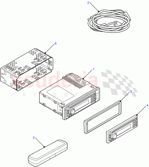 Part Diagram for Land Rover LR009619