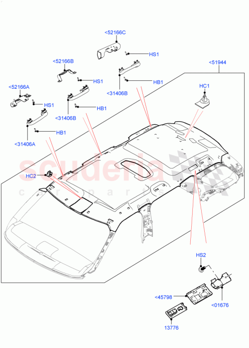 Part Diagram for Land Rover LR081897