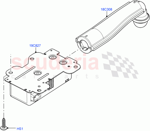 Part Diagram for Land Rover LR153599