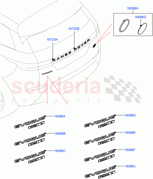 Part Diagram for Land Rover LR135511