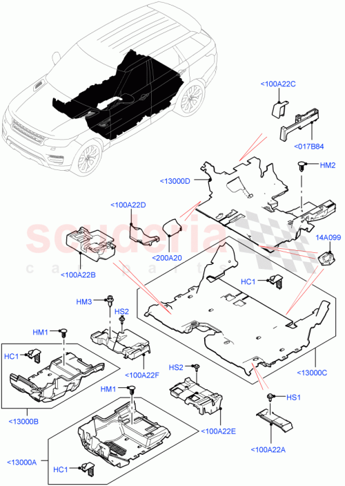 Part Diagram for Land Rover LR072958