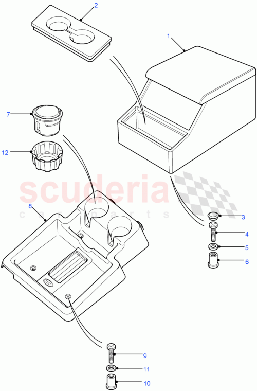 Part Diagram for Land Rover FJG500150PUY