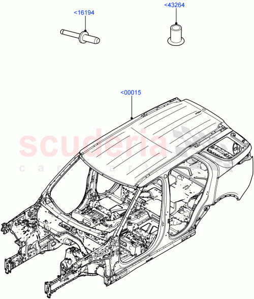 Part Diagram for Land Rover LR124892