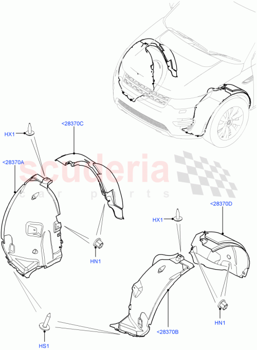 Part Diagram for Land Rover LR096602