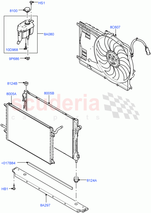Part Diagram for Land Rover LR115314