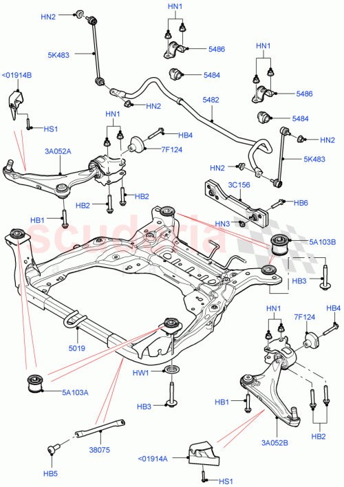 Part Diagram for Land Rover LR098370