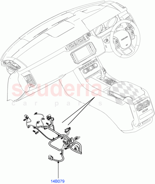 Part Diagram for Land Rover LR051447