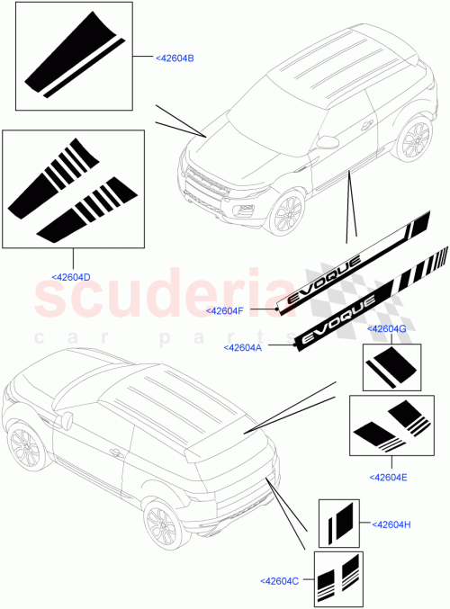 Part Diagram for Land Rover VPLVB0173MEN