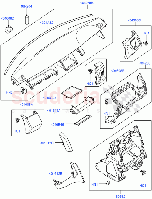 Part Diagram for Land Rover FAB502100LUP