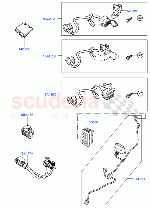 Part Diagram for Land Rover VPLWT0242