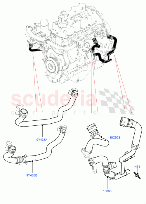 Part Diagram for Land Rover LR073714