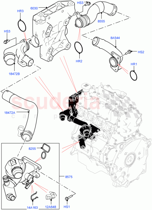 Part Diagram for Land Rover LR083328