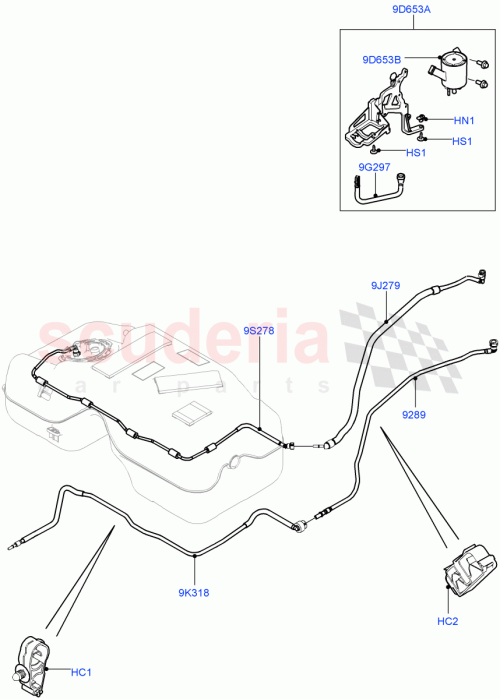 Part Diagram for Land Rover LR114732