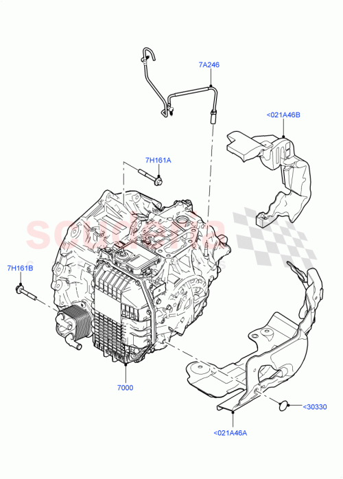 Part Diagram for Land Rover LR125520